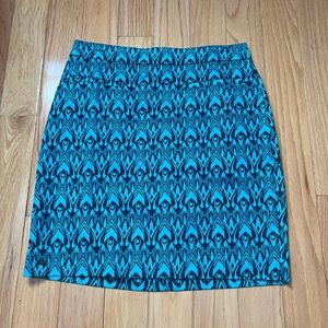 Hatley blue pattern skirt size 4